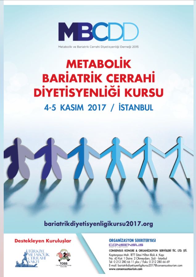 METABOLİK BARİATRİK CERRAHİ DİYETİSYENLİĞİ KURSU